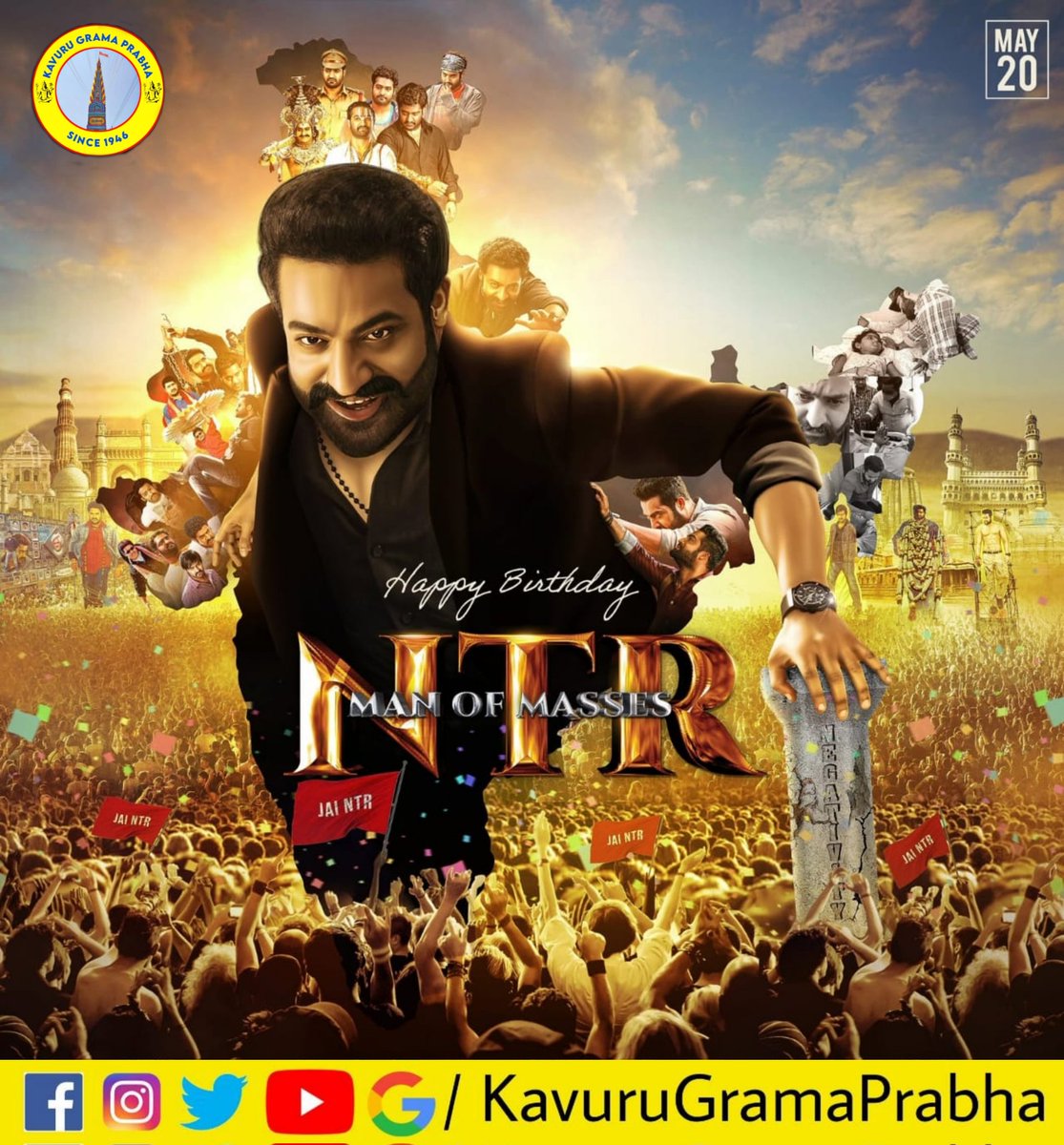Kavuru_Prabha's tweet photo. Happy Birthday @tarak9999 ❤️
Wishing all the future projects huge success 💯 #NTR30 #NTR31
#HBDManOfMassesNTR #Nandamuri #HappyBirthdayNTR
#kavuruteluguyuvatha #kavurugramaprabha #kavurufarmers #teamkavuru #kavuru
#ManOfMassesNTR #JrNTR #NTR𓃵 https://t.co/O5wJQC5RlM