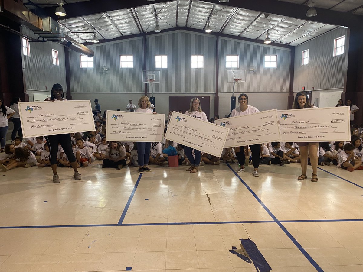 Ross’s Ramtastic Teachers got their Teacher Incentive Allottment (TIA) today!!!! Way to go Rossome Rams!! 🧡🐏🖤 Thank you for all you do for our school and students!
