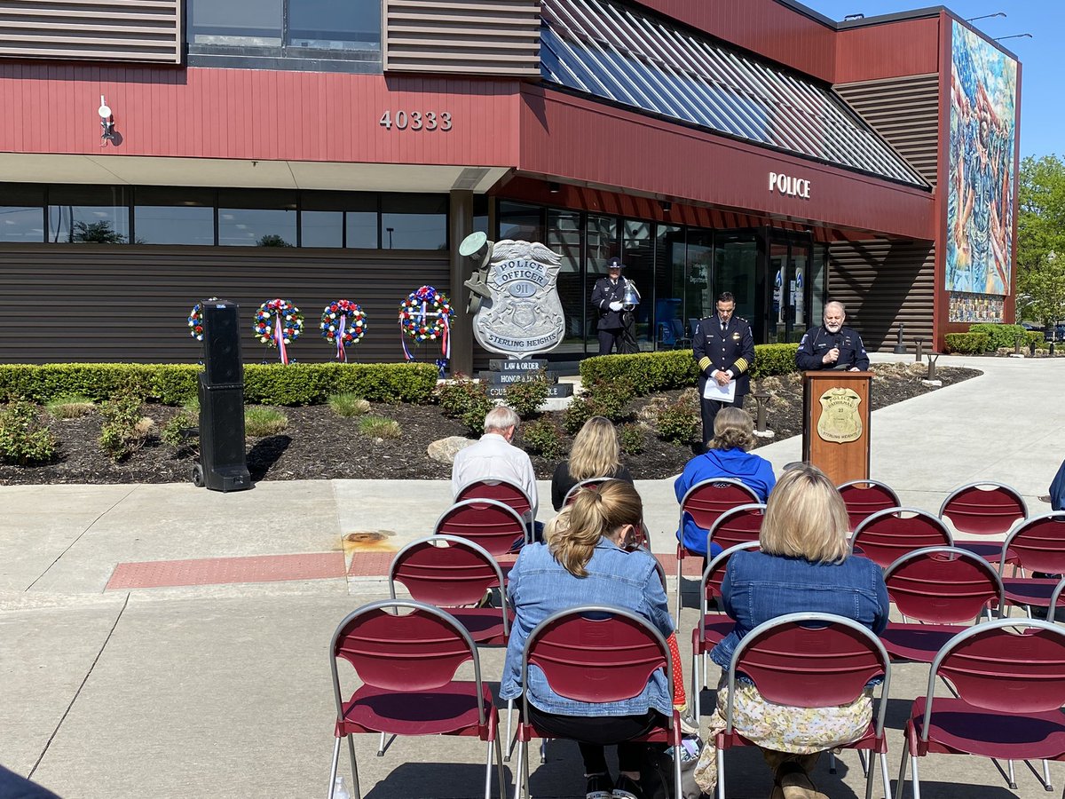 CitizenYanez's tweet photo. Today we celebrate Law Enforcement week and remember those police officers that made the ultimate sacrifice. I’m honored to support the men and women of law enforcement. #shpd #MI10 https://t.co/dSS3MEFm5g