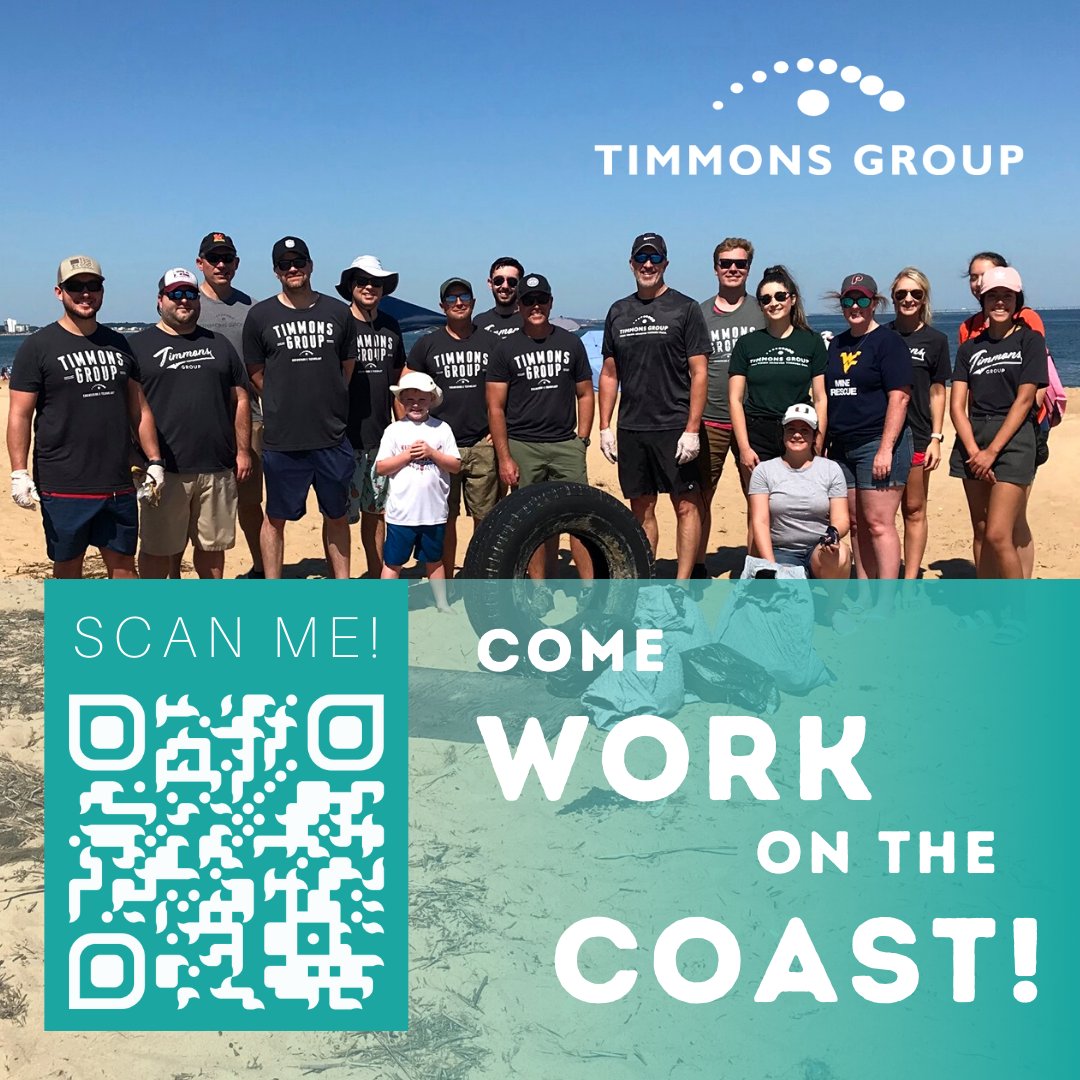 timmonsgroup's tweet photo. The coast is calling! Our coastal offices located in Wilmington, Virginia Beach, Newport News, and Elizabeth City are hiring for many experience levels and job roles. Apply below to join the team!
https://t.co/sEtjPkVWEe
#timmonsgroup #civilengineeringjobs #hiringnow https://t.co/g3WgddGrp9