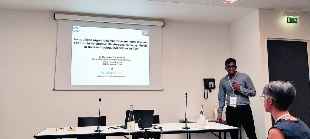 MoreshwarChaud1's tweet photo. It was an awesome experience to deliver oral communication of our research findings (@Pericas_Lab) at #ISGC2022 , La Rochelle, France https://t.co/vsTnNnHRJK