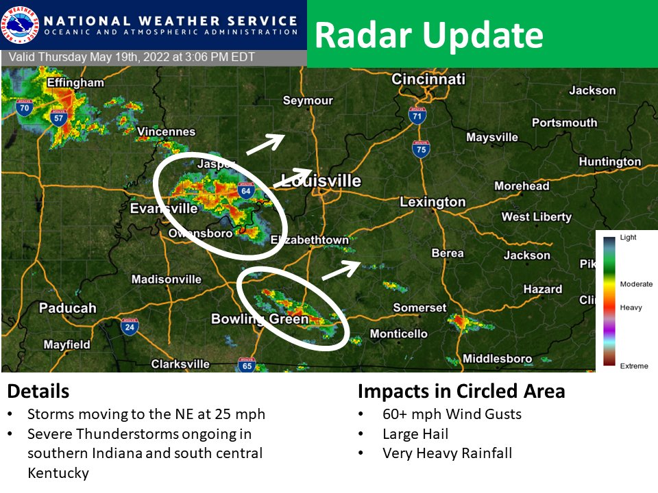 NWS Louisville on Twitter "Strong and severe storms are currently