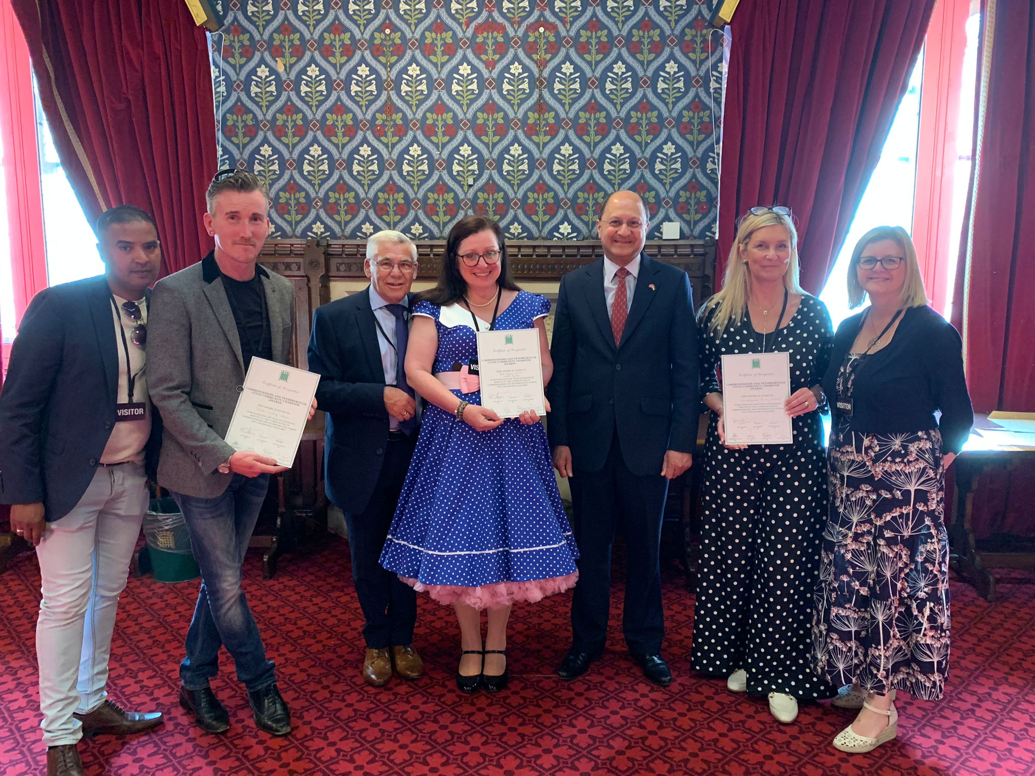 Shailesh Vara MP on X: Very pleased to welcome Coronavirus Community  Champions from my constituency to receive awards in Parliament. Huge thanks  to @SouthfieldsInfo, Elton Village Stores and Post Office Stores in
