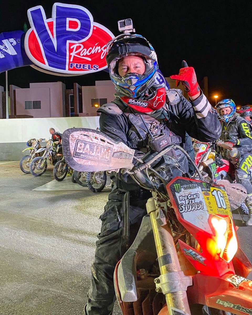 VP_Racing_Fuels's tweet photo. There are few people in the world who know how to have a better time on two wheels than @cameron_steele16 and the entire @desertassassins #RipToCabo crew! 🤘🏝🏍🏜😀

And or course the whole fleet of riders is always #FueledByVP thanks to our @vpracingfuelsbajasur family! https://t.co/sZ1EFQw9wf