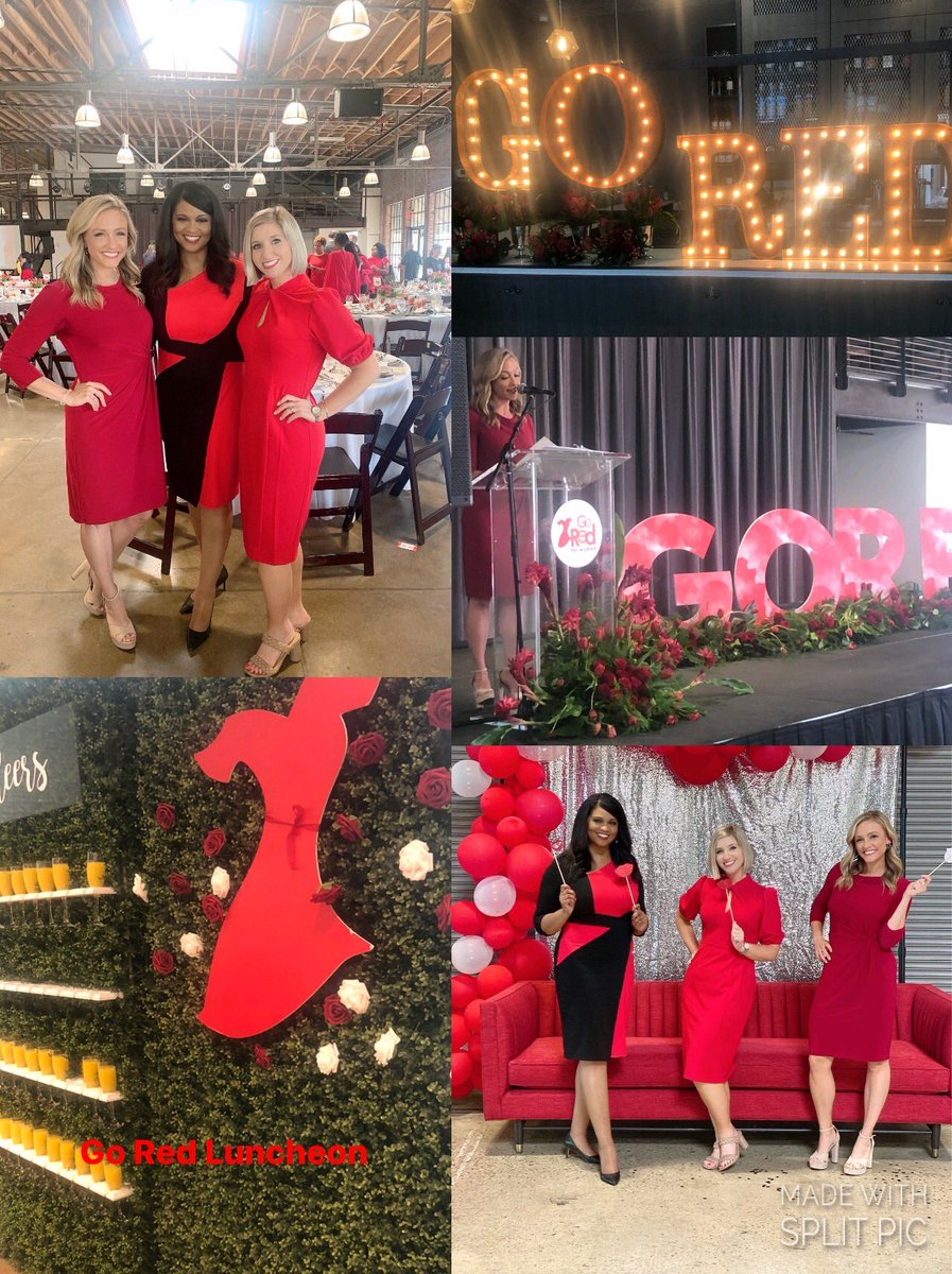 Great afternoon and a wonderful event <a href="/HeartAlabama/">Alabama AHA</a>! We appreciate all you’re doing to keep Alabamians ♥️ healthy and fight cardiovascular disease. #BHAMGoRed