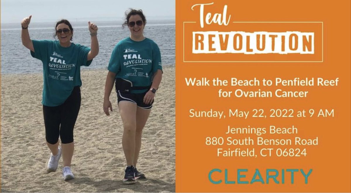 Also, this Sunday at 9am Jennings Beach cancer walk to Penfield Reef, come support a great cause!