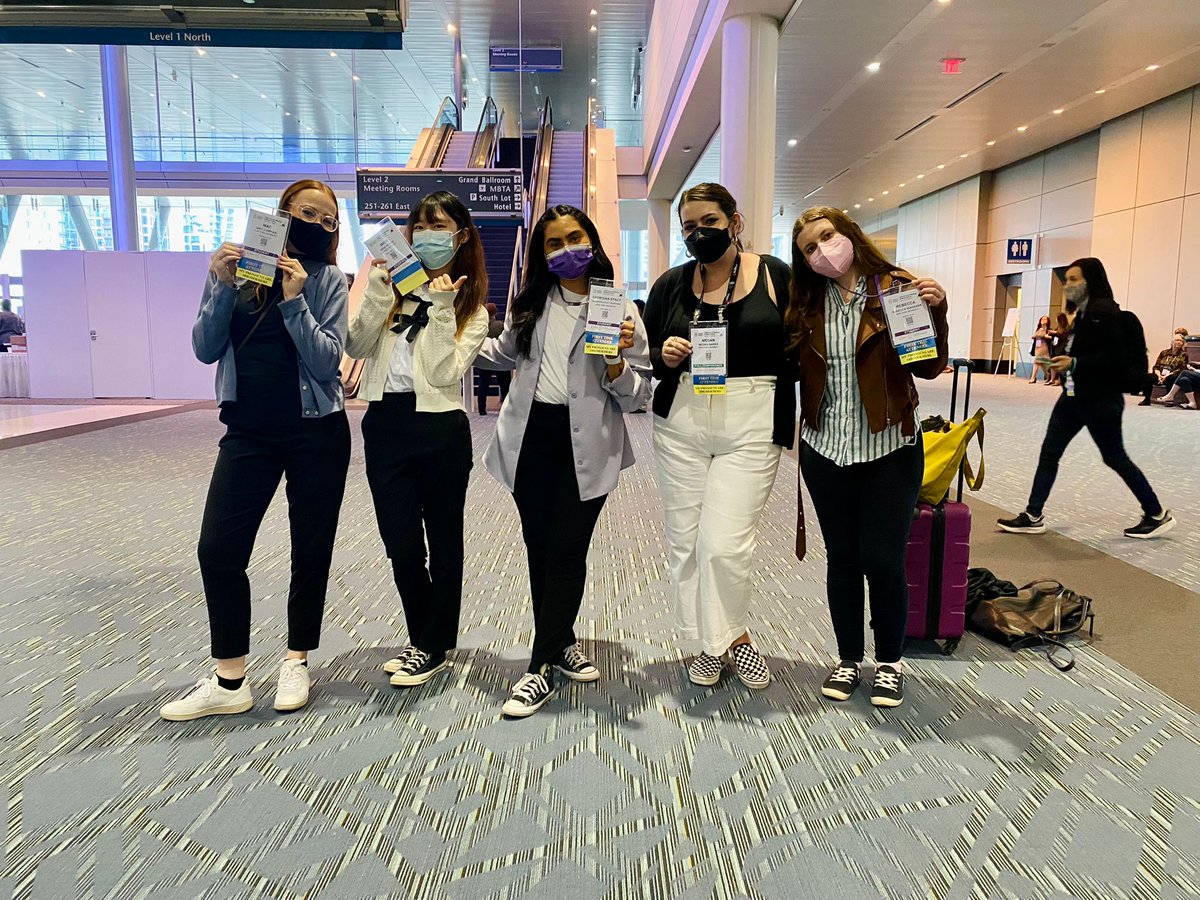 Our students are checked into AAM!! #AAM2022