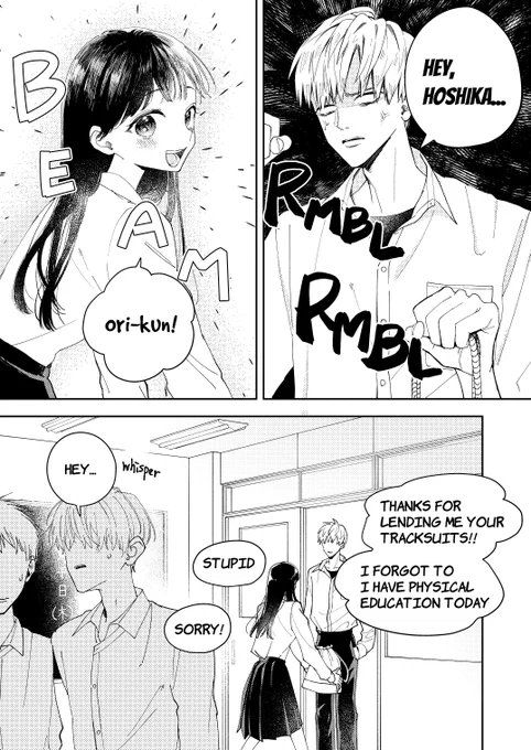 I can't read his mind.

#webcomic #comic #manga 