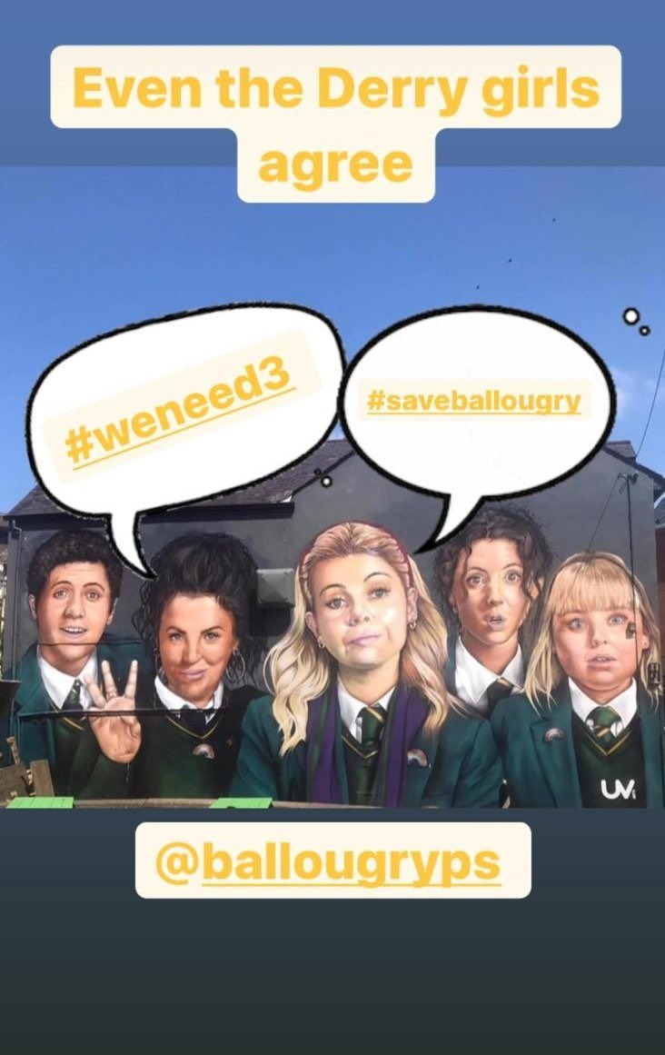 Evening folks, I don’t normally do this but there is a primary school outside Derry, Northern Ireland that is threatened with closure. I hope that the EA will have a rethink. I support Ballougry PS ❤️ If you can retweet this message it would be much appreciated #saveballougry