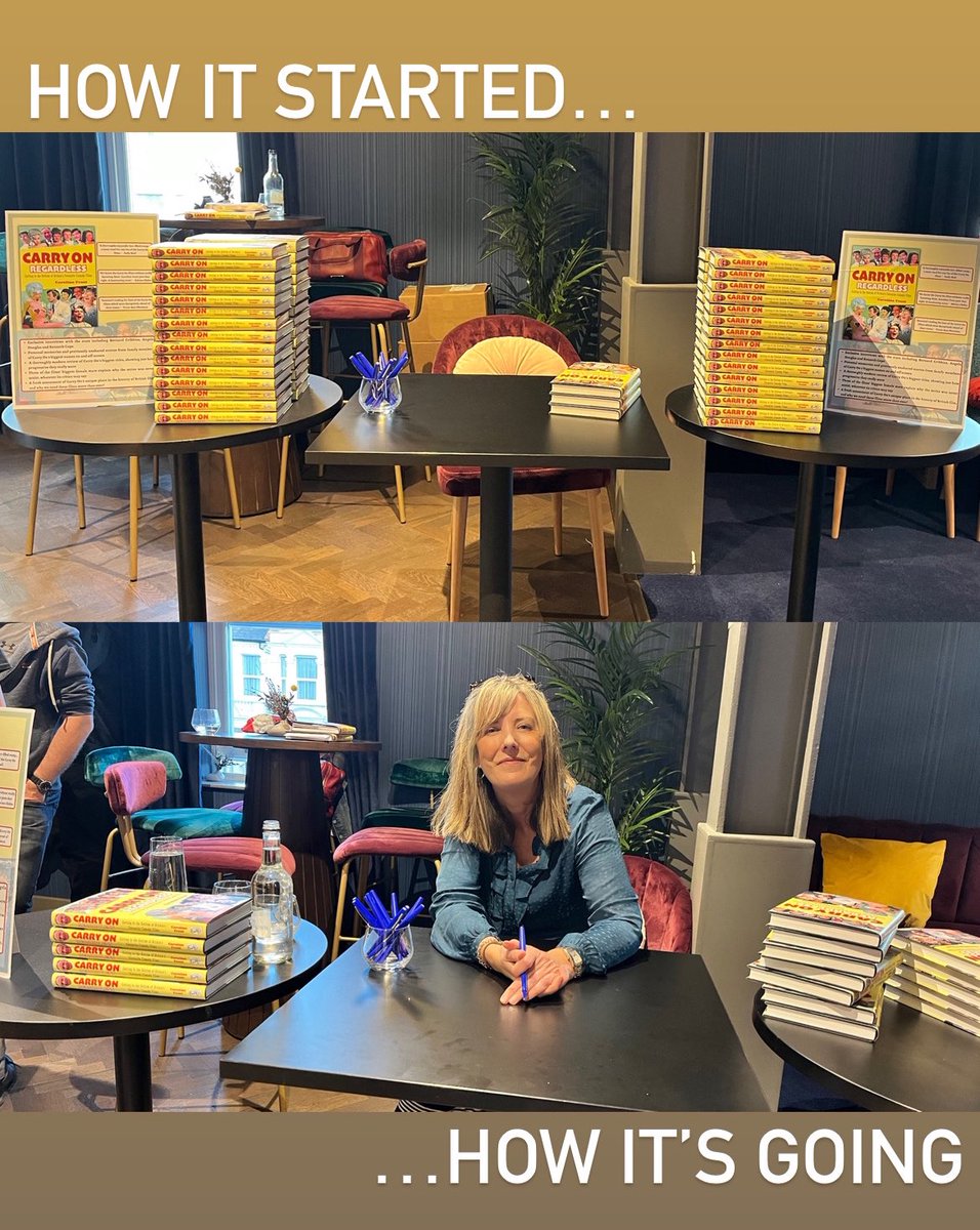 thegarethmclean's tweet photo. Even the indefatigable @FrostReporter feeling weary after an epic signing session @ChiswickCinema.
#CarryOnRegardless #AllGoodBookshops
#LikedbyAdrianChiles
As seen in @thetimes, @SundayPostEngla, on @TimesRadio, @BBCRSAfternoons, @BBCRadio4, @BBCLOCALRADIO.
@penswordpub https://t.co/Ombu8rXDPO