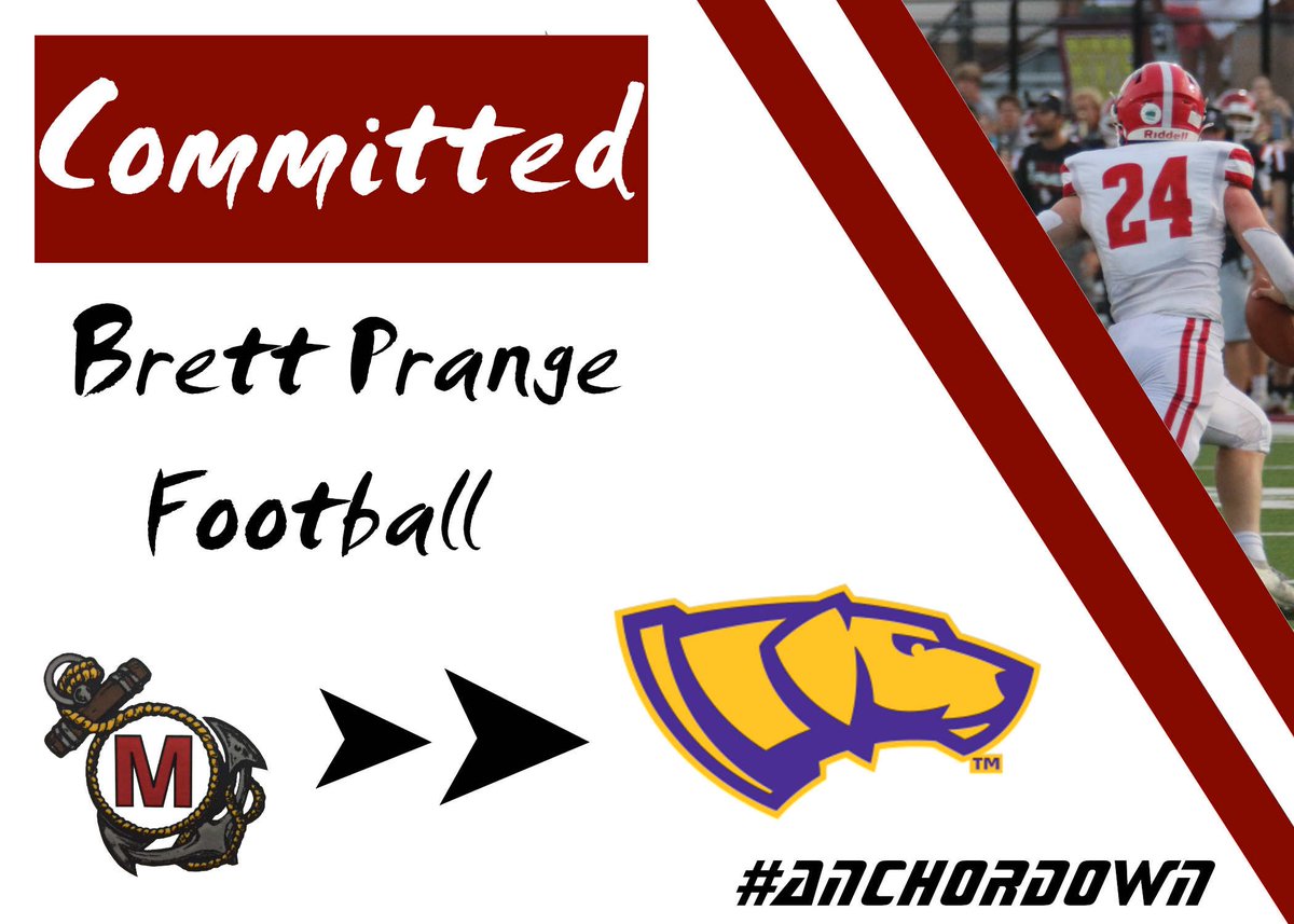 MantyTF's tweet photo. Congratulations to @BPrange24 on committing to UW-Stevens Point for Football! The Pointers got a phenomenal athlete and leader headed their way! https://t.co/vBi6zptNiQ