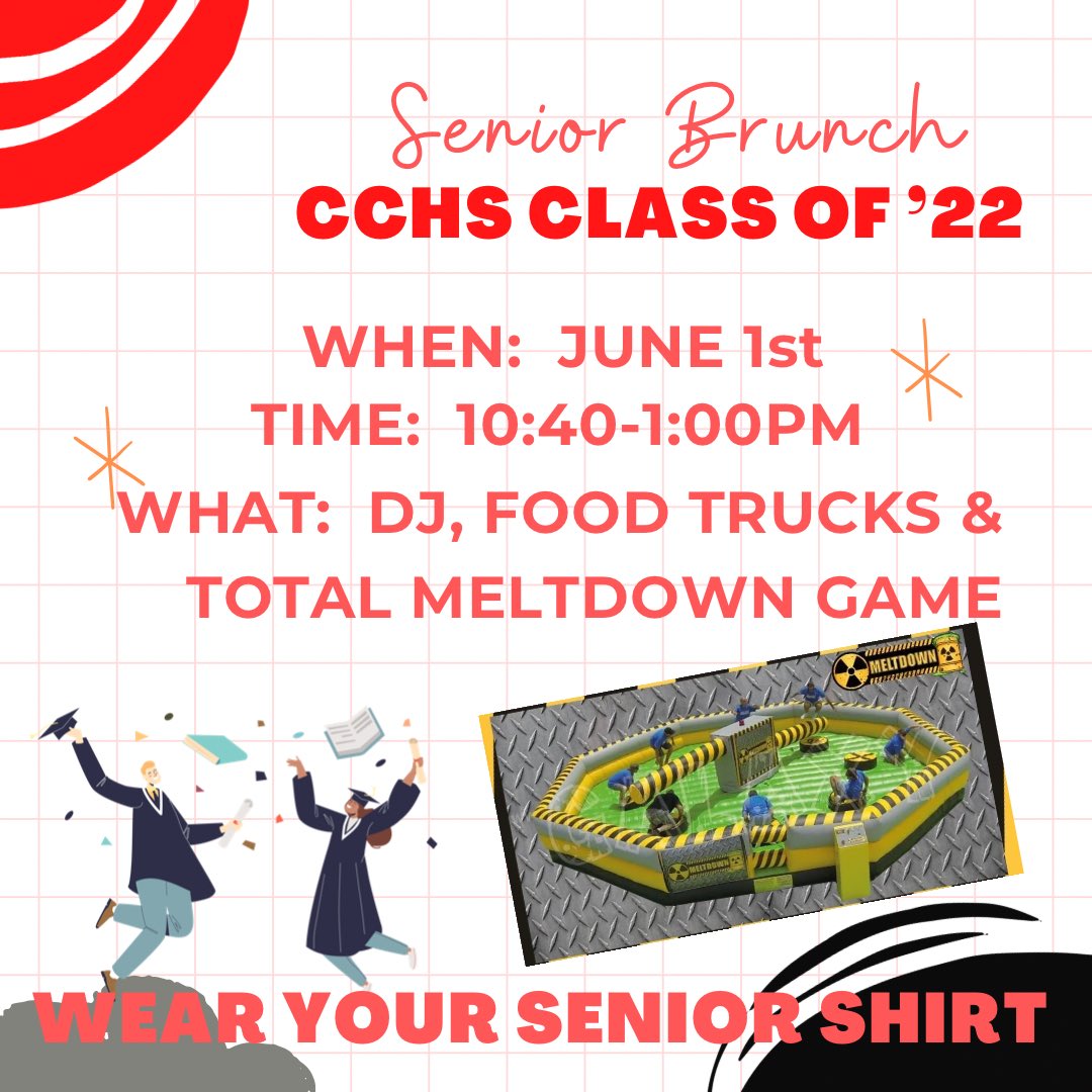 JUNE 1st. Senior Brunch!