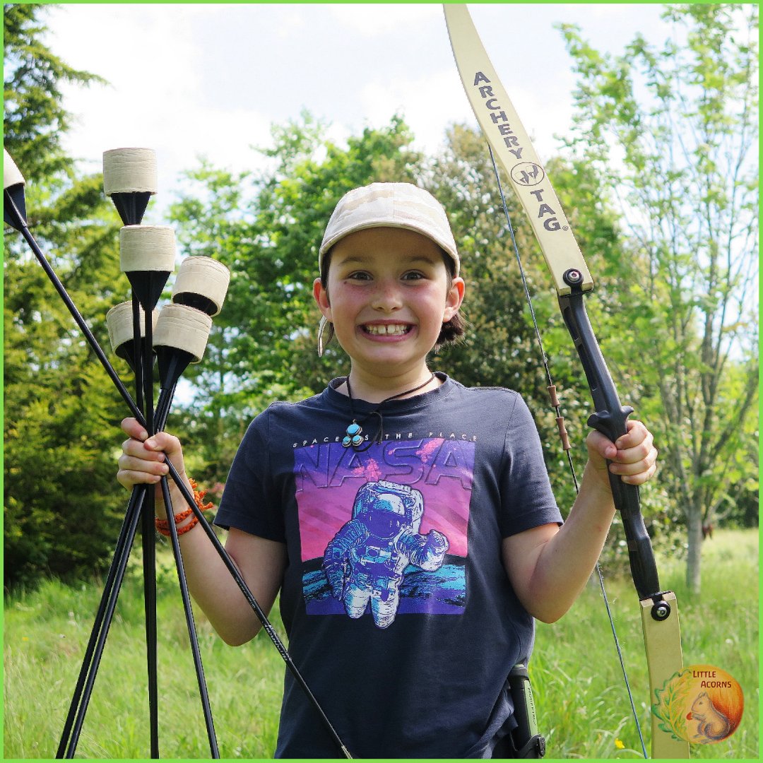 LittleAcornsCIC's tweet photo. We had a blast today with #tagarchery. We're looking forward to delivering more of these sessions. It seems the most enjoyable part was when our instructors became human targets. Can't think why?! π€·ββοΈπΉπ―π
-
#OutdoorClassroomDay #forestschoolsouthayrshire #laadventures https://t.co/EcQMpkHDEN
