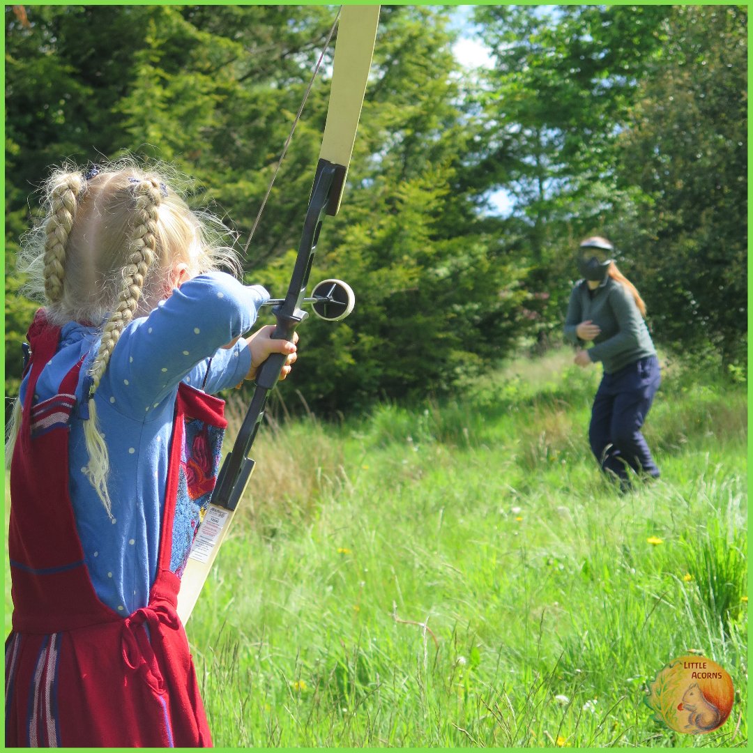 LittleAcornsCIC's tweet photo. We had a blast today with #tagarchery. We're looking forward to delivering more of these sessions. It seems the most enjoyable part was when our instructors became human targets. Can't think why?! π€·ββοΈπΉπ―π
-
#OutdoorClassroomDay #forestschoolsouthayrshire #laadventures https://t.co/EcQMpkHDEN