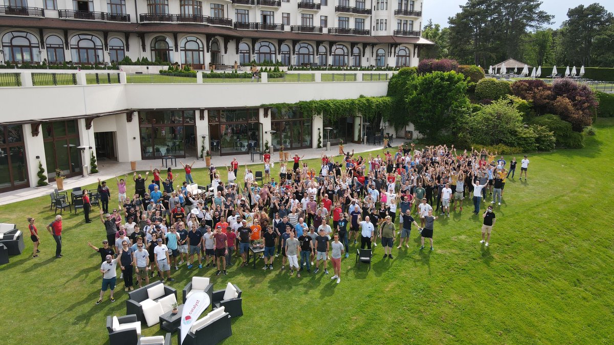 aposcia's tweet photo. #GR22 has just finished, what an incredible event with all @SonarSource employees! So happy to be part of @SonarQube team and contribute to the company's mission to enable developers to clean code! https://t.co/1aOVOhpbdJ