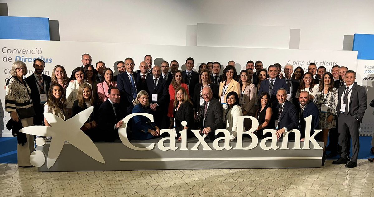 bmartinsanz's tweet photo. Día muy emocionante con el #equipo @caixabank #CyL en la Convención de Directivos dónde hemos abordado el #PlanEstratégico 2022-2024. Un orgullo de #equipo‼️ https://t.co/qGofXgRuub