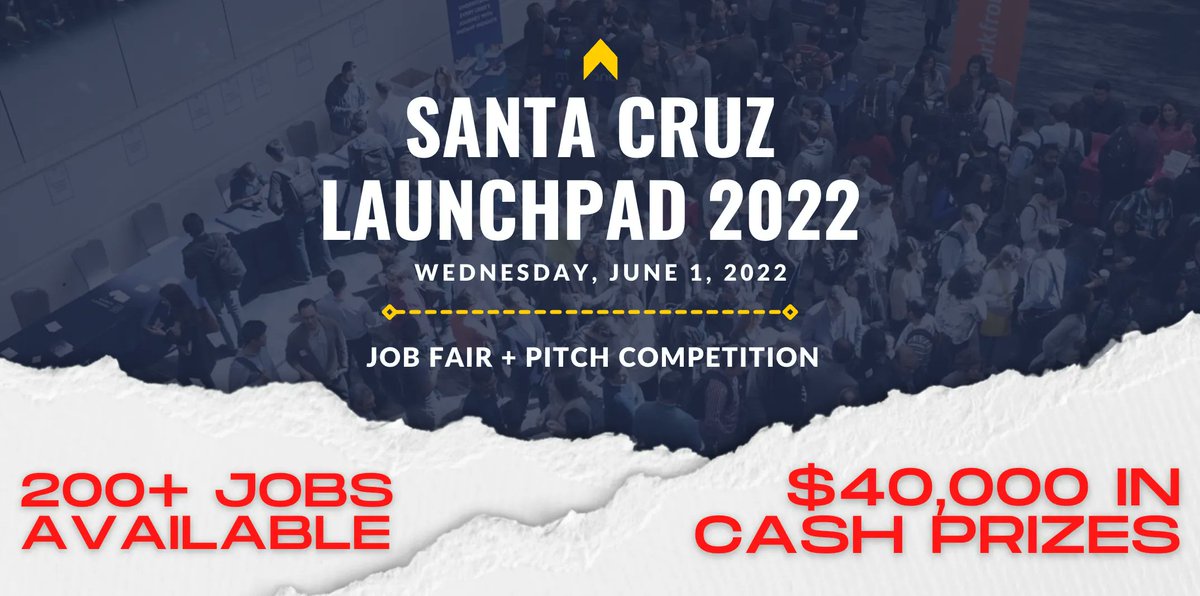 Have you registered for Santa Cruz Launchpad? Featuring 200+ jobs from companies like Joby Aviation, PayStand, Santa Cruz Bicycles, Cruz Foam, Digital NEST, Bay Federal Credit Union, Unnatural Products, and more. santacruzworks.org/news/launchpad…