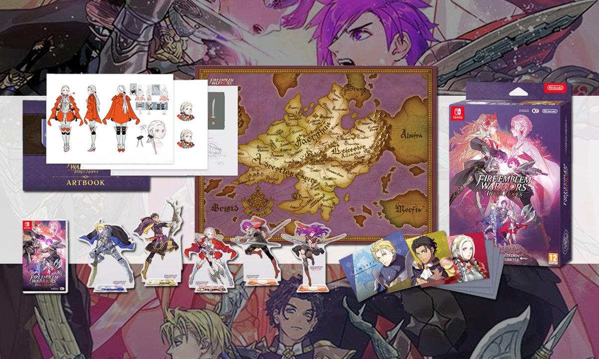 ⚔️Lédition Limitée de Fire Emblem Three Hopes Switch est en précommande sur Amazon Italie à 102,49 € livraison incluse

👉amzn.to/3wARvkl

Collector identique à celui vendu en France. 

Récap des offres et infos sur le contenu
👉chocobp.com/fethreehopesli…