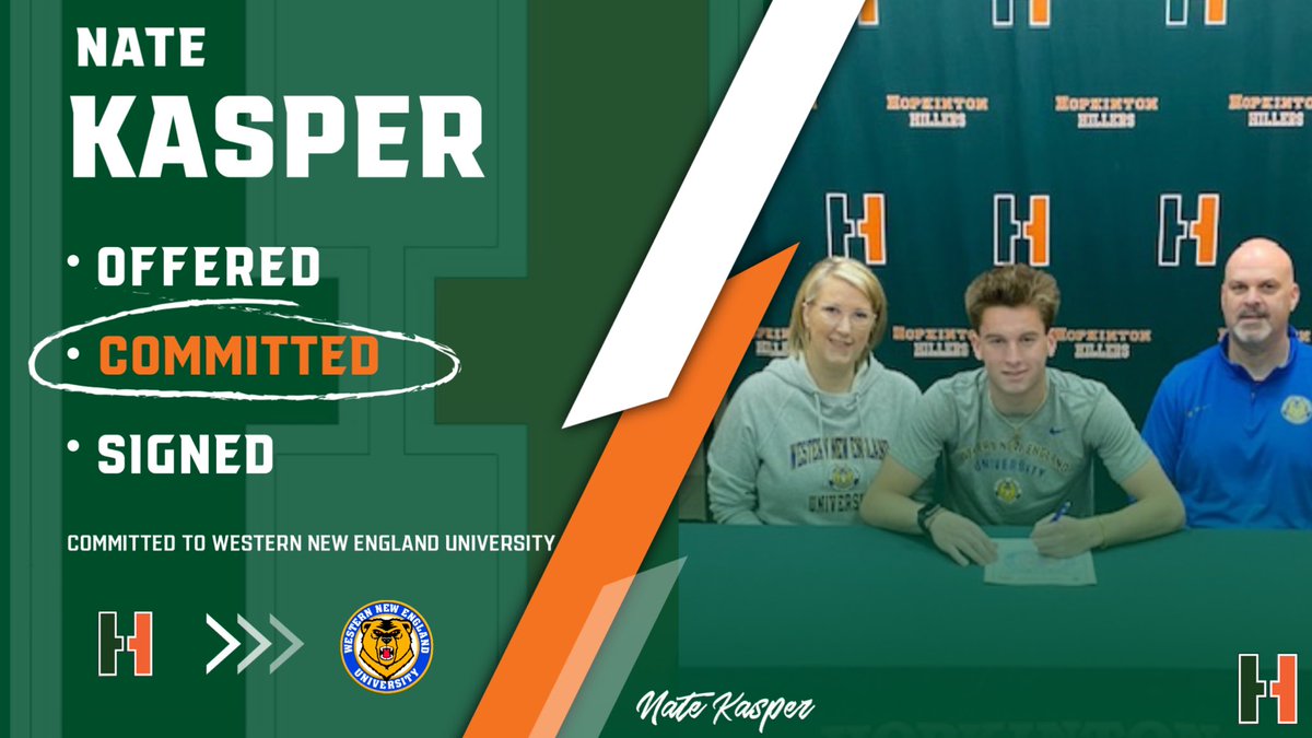 HillerAthletics's tweet photo. Congratulations to Nate Kasper for committing to Western New England University for Basketball!! #gohillers https://t.co/ng0bFtHd6d