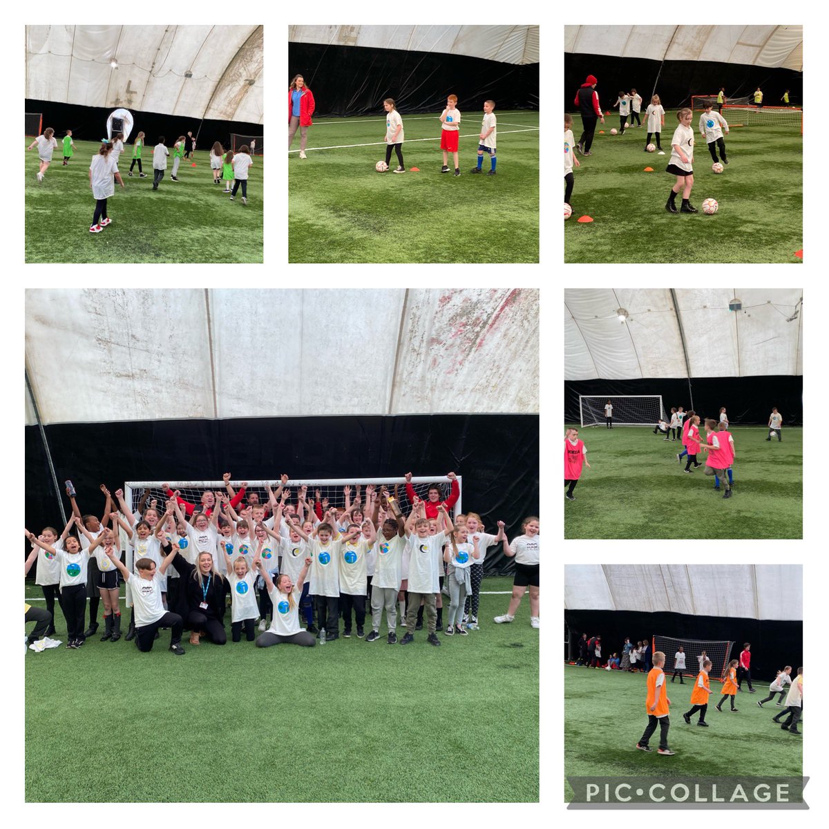 GlencoatsPS_'s tweet photo. Our P5s were joined by @StFergus_ps pupils at @saintmirrenfc for a football festival. Great effort, enthusiasm and sportsmanship shown throughout. A special thank you to @StreetStuff_ ⚽️ https://t.co/eK5YqOUil8