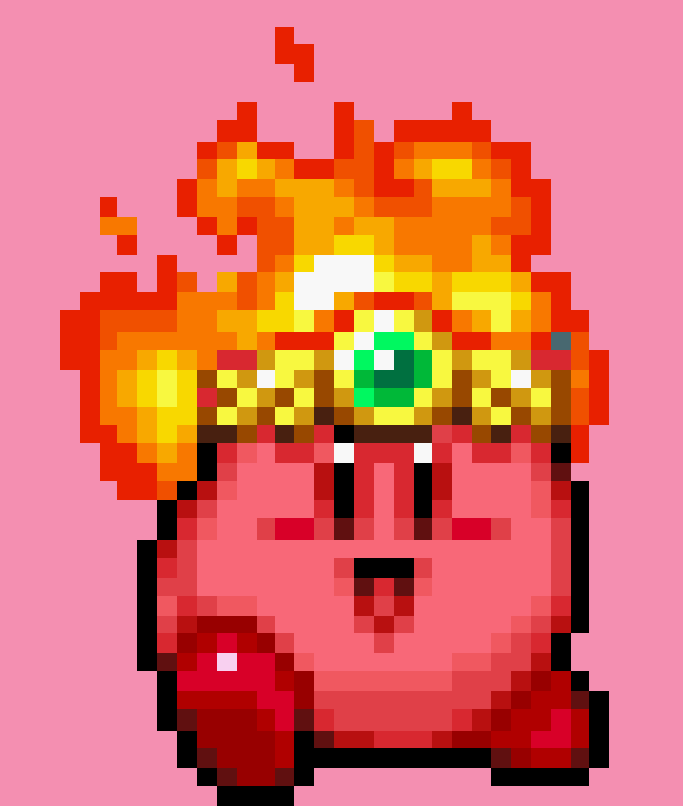 AlsoDefalt's tweet photo. Ghost | Sonic | Fire | Ice 
Kirby
96

#KirbyandtheForgottenLand #Kirby #Kirby30thFest #pixelart #aseprite https://t.co/cDESdtWXNQ