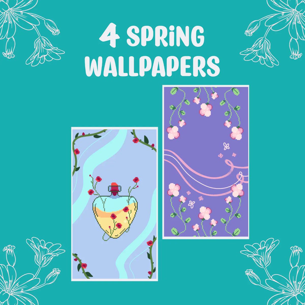 ArtDrych's tweet photo. 💜HIATUS GIFT💜

Due to exams I am currently on hiatus but still I wanted to gift you something nice and cute with a fairycore/cottagecore wallpapers I made!✨

You can get them from free on my ko-fi https://t.co/xzSaLsffR7

~~~~
#pixel #gift #giveaway #art #digitalart #wallpaper https://t.co/gUGgPLNi5H