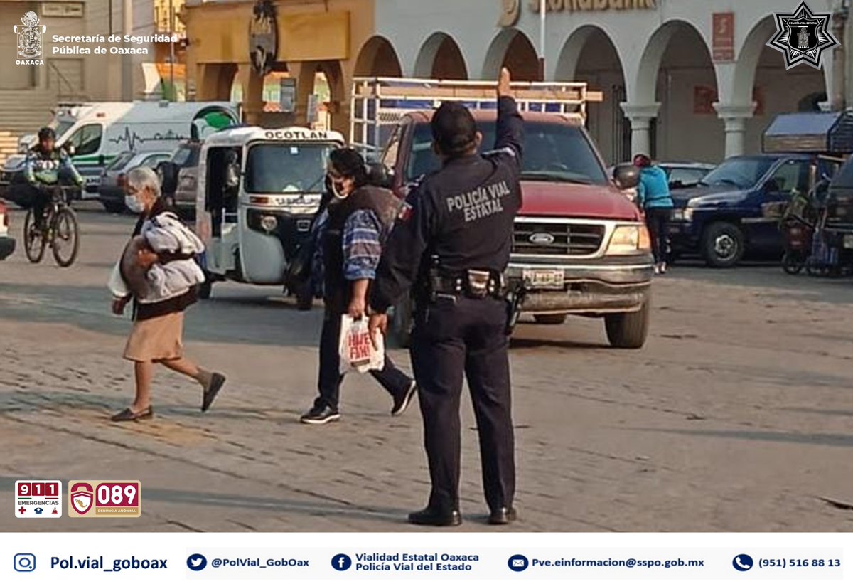 PolVial_GobOax's tweet photo. #ElPeatónEsPrimero #Respetelo 

✅ Garantizamos la seguridad vial del peatón en #Ocotlán. https://t.co/5amGYmyTEM