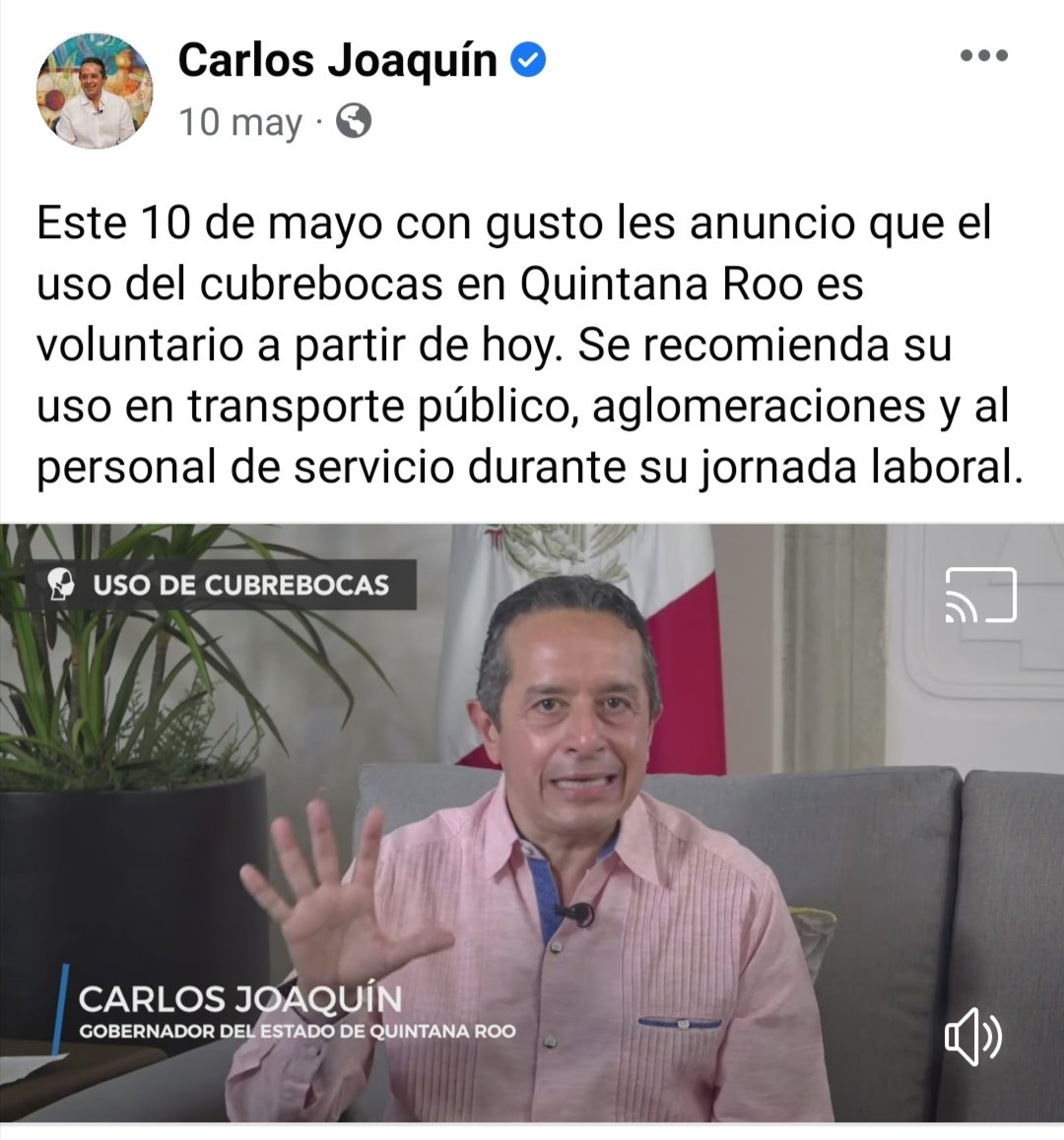 Daniel_DiazR's tweet photo. @marco15420107 @BancoAzteca @RicardoBSalinas @CarlosJoaquin Ahí te responde el gobernador " en lugares de aglomeraciones" estasxencun lugar cerrado con gente obvio que hay que utilizarlo , saludos bro https://t.co/Ll4wMrl2YD