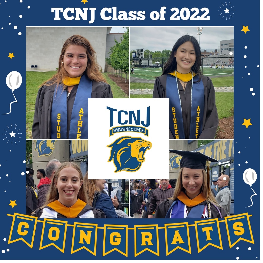 TCNJ W SWIM AND DIVE on Twitter "TCNJ Graduation Day 1