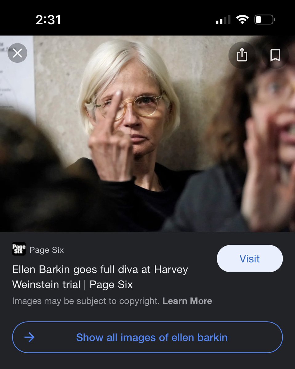 ilovepopsicles's tweet photo. #EllenBarkin 
this is Ellen barkin? Sounds about right 😂 
#JusticeForJohnnyDeep https://t.co/uPojai1SPk