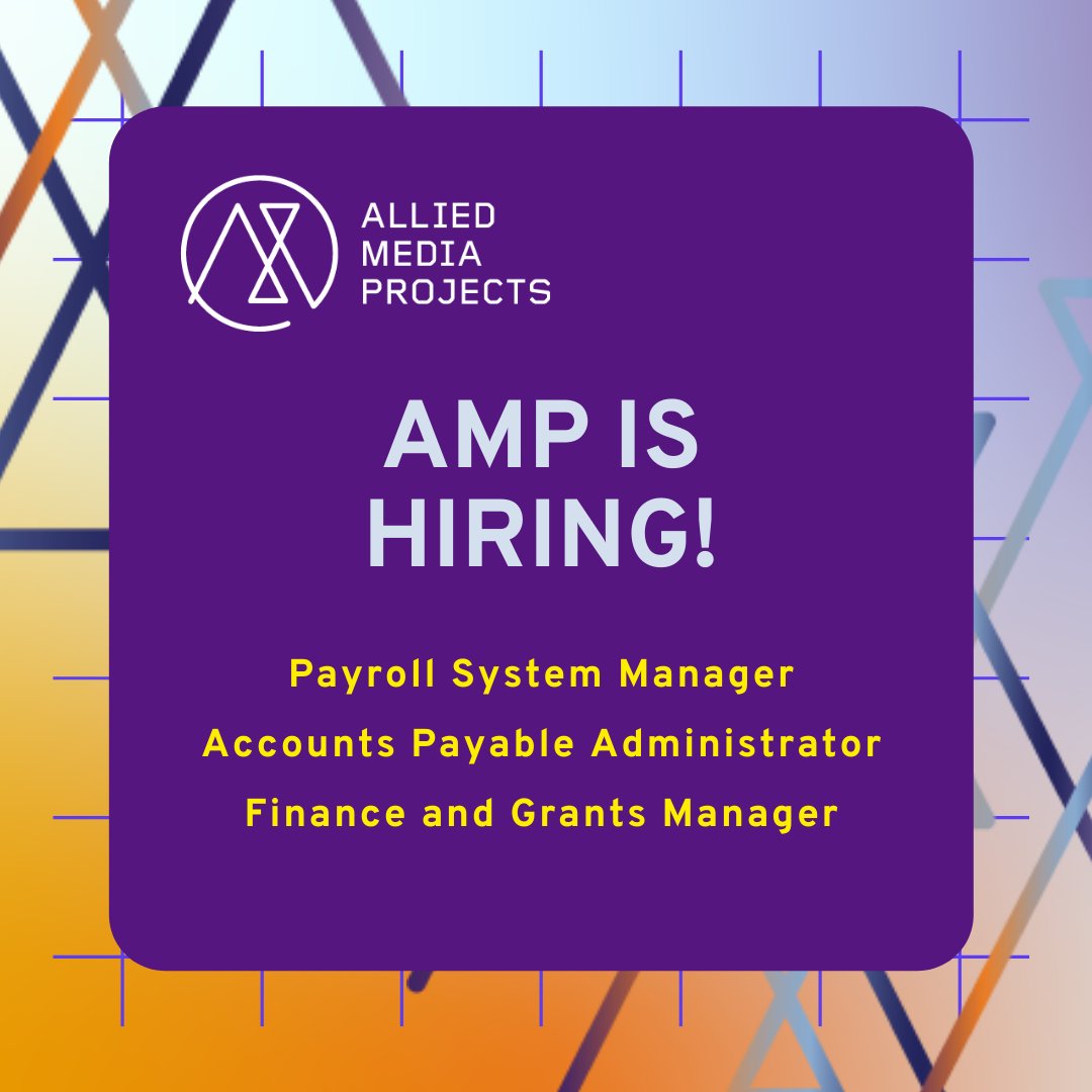 We're hiring! alliedmedia.org/about/work-at-…