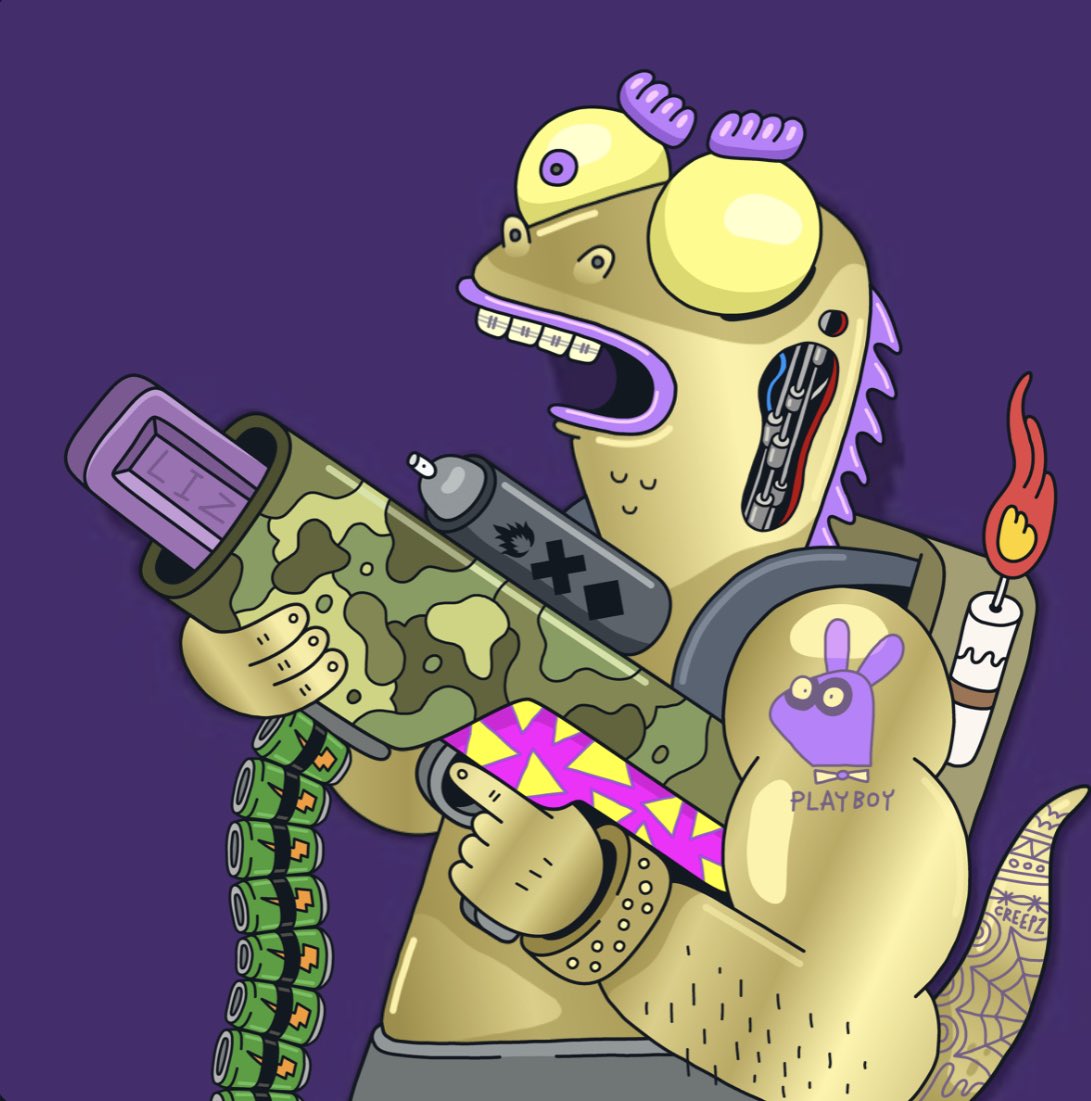 Hey Creepz! Keen to get some feedback on my lizard 🙏🙏🙏
<a href="/CBCreepz/">creepz</a> #creepz
