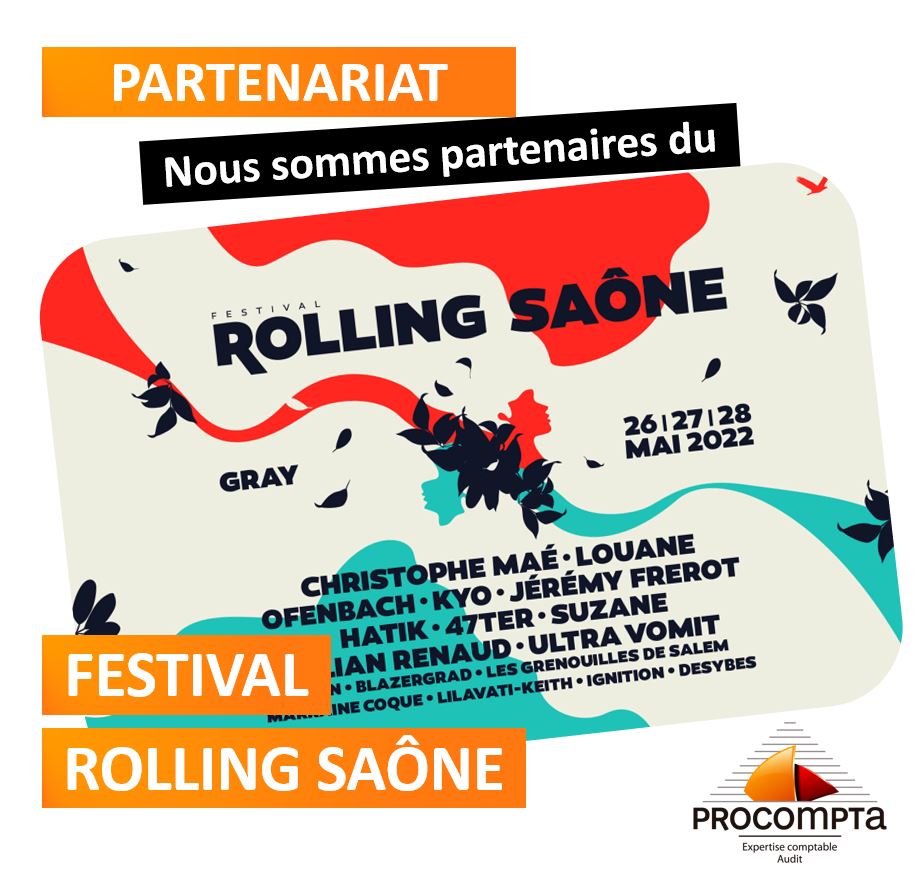 procompta_sas's tweet photo. 🎸[FESTIVAL]🎸
Nous sommes partenaires de Rolling Saône les 26 / 27 / 28 Mai à Gray 🥳 Vous avez déjà pris votre place ? 

Pour plus d'infos c'est par ici 👉 https://t.co/TKy46eBNgJ

https://t.co/hk8X0SzHjX

#Comptablité #Expertcomptable #festival #musique #franchecomte #Gray https://t.co/PDLjvh3wIe