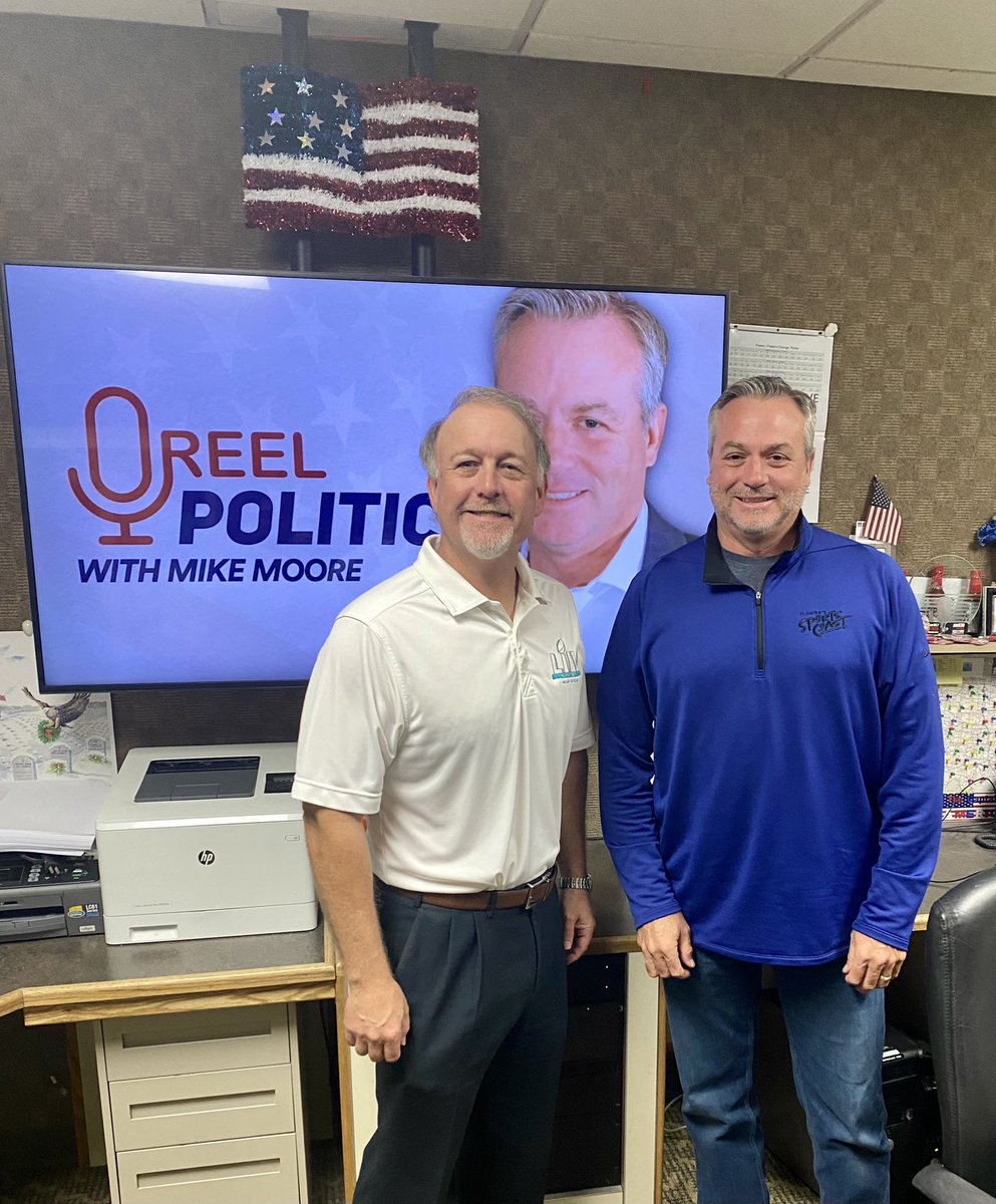 Don’t miss this weeks episode of #ReelPolitics with my guest #Hillsborough County Commissioner Ken Hagan. We discussed all things #Hillsborough and #Tampa including the #Rays ! Listen Sunday at noon on <a href="/am860TheAnswer/">AM 860 The Answer</a> and <a href="/iHeartRadio/">iHeartRadio</a> or catch the replay on <a href="/Spotify/">Spotify</a> <a href="/RaysBaseball/">Tampa Bay Rays</a>
