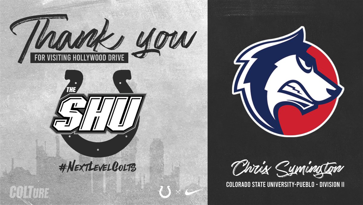 Pueblo South Football (@pueblosouthfb) on Twitter photo Thank you to Coach Chris Symington (<a href="/csymo71/">Chris Symington (Symo)</a>) from CSU-Pueblo football (@csupfootball) for dropping by Pueblo South.
We appreciate you taking the time out of your day to stop in. We look forward to following the Thunderwolves this season.
#RelentlessPursuit | #COLTure Thank you to Coach Chris Symington (<a href="/csymo71/">Chris Symington (Symo)</a>) from CSU-Pueblo football (@csupfootball) for dropping by Pueblo South.
We appreciate you taking the time out of your day to stop in. We look forward to following the Thunderwolves this season.
#RelentlessPursuit | #COLTure