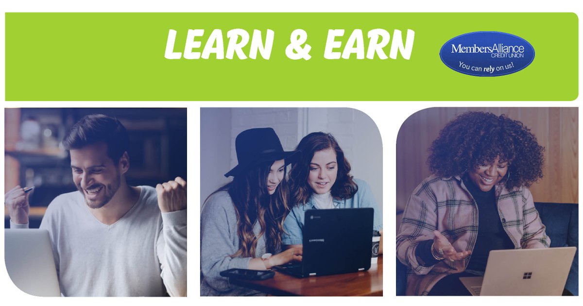 Have you heard about our Learn & Earn educational incentive program? We are partnering with Banzai! our online education center to pair engaging learning courses with real rewards like e-gift cards and percentage off auto loan rates. Check it out here: membersalliancecu.teachbanzai.com/wellness/rewar…