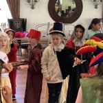 Year 4 have had another fantastic day, immersing themselves in Tudor times - cooking, drama, school life, dancing and a banquet! #makingmemorieswithfriends 