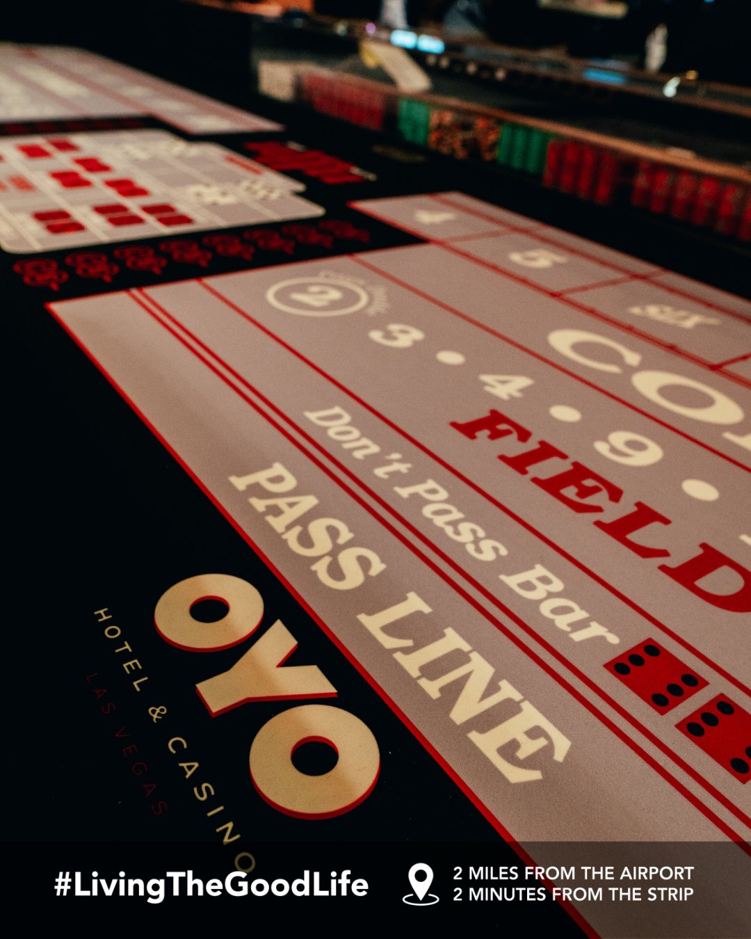 OYO Hotel & Casino Las Vegas on Twitter "5 craps is an unbeatable