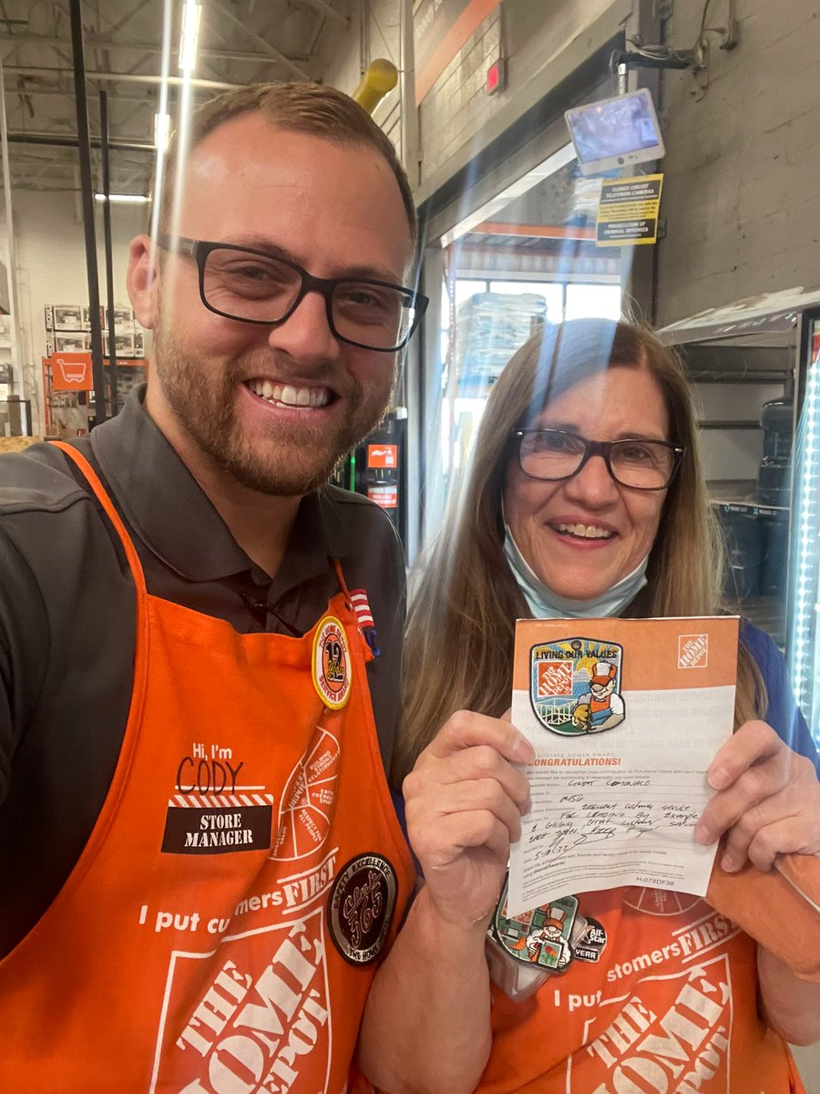 Thank you Head Cashier Linda for your enthusiasm and leadership every day!