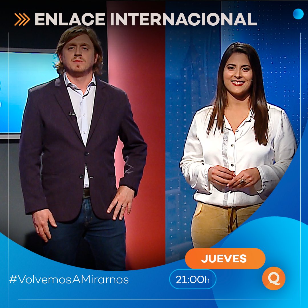 CanalAcequia's tweet photo. Esta noche a las 21:00 vuelve #EnlaceInternacional con la conducción de Augusto Grilli Fox y Luz Faur. 

Toda la información y el análisis de lo que pasa en el mundo está en Acequia

https://t.co/2SObkZSn4W / 29 TDA / Canal 11 Supercanal #VolvemosAMirarnos https://t.co/WDTWoujkVt