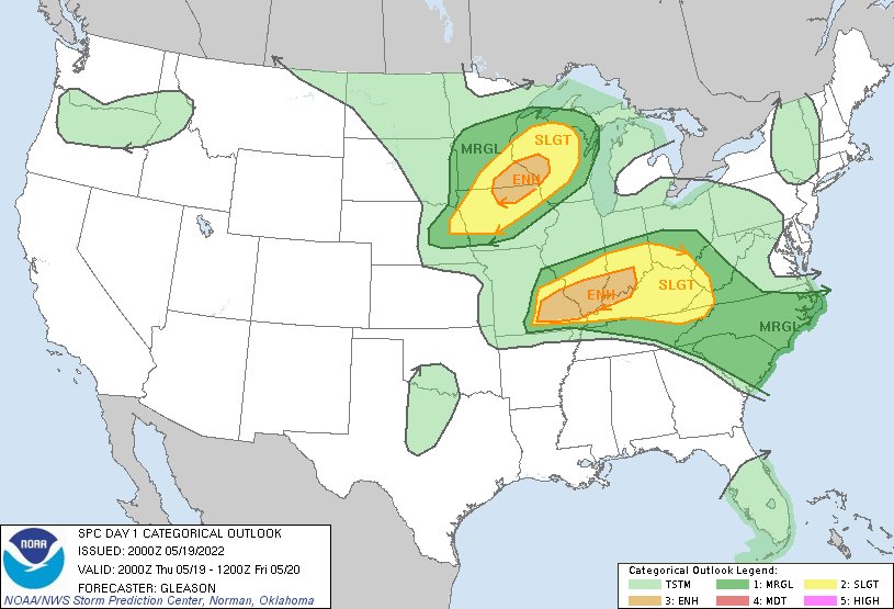 SPC outlook 