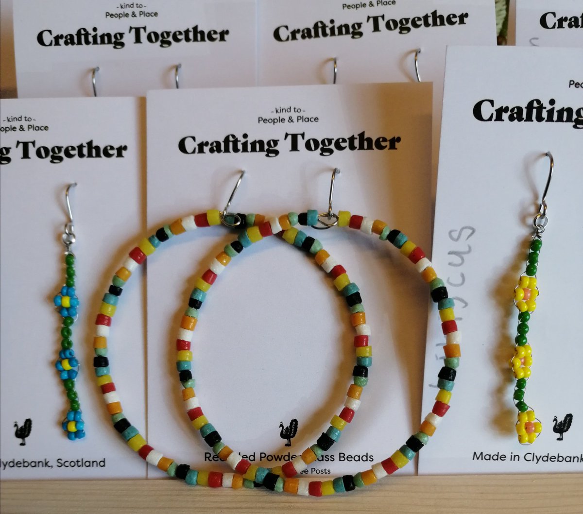 Summer festival hoop earrings by Ryan 😎