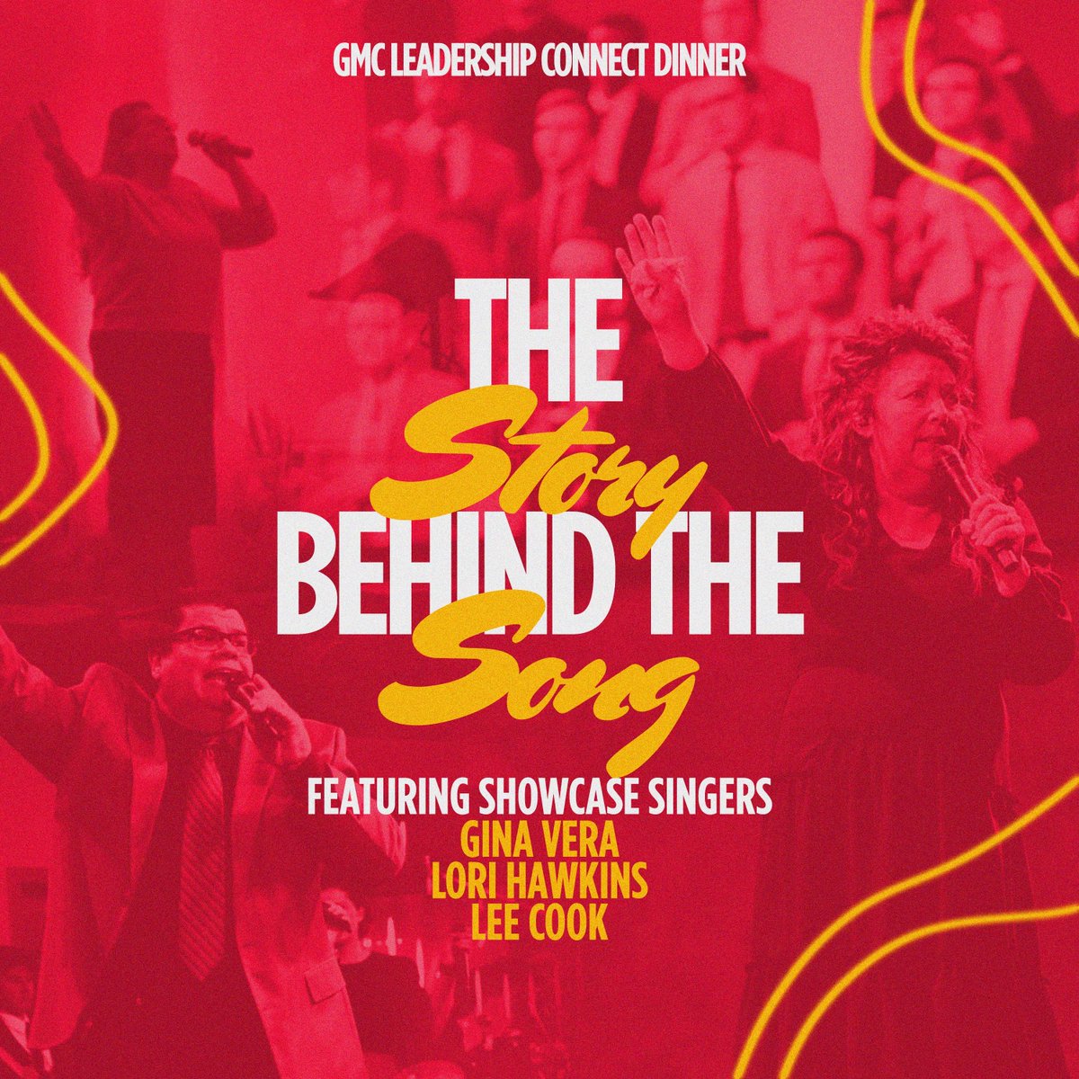 ALJCorg's tweet image. Leadership Connect Dinner.
“The Story Behind the Song” featuring Showcase Singers, Gina Vera, Lori Hawkins, and Lee Cook