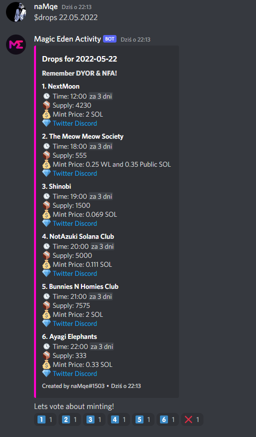 NFT Activity BOT tweet media