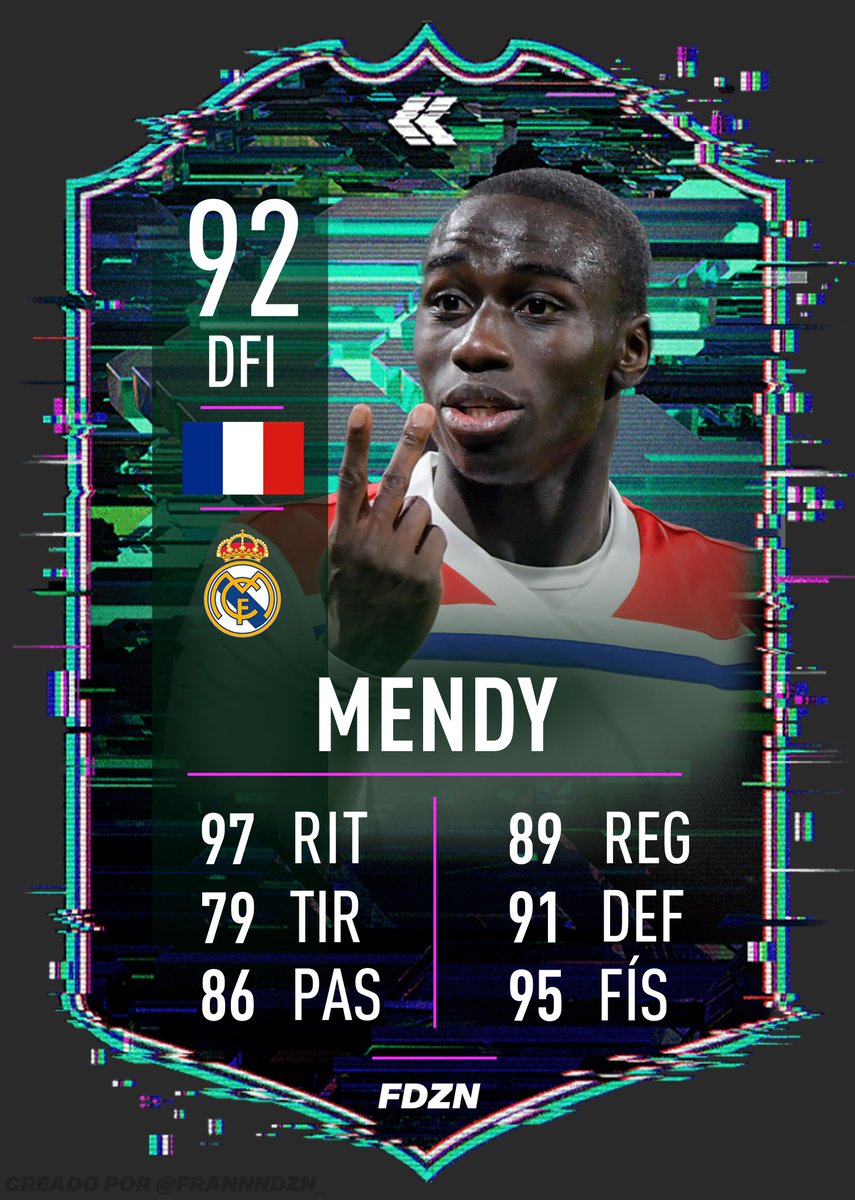 🇫🇷 Ferland Mendy - Flashback ⏪
Recordando su TOTS ⚡️en FUT19