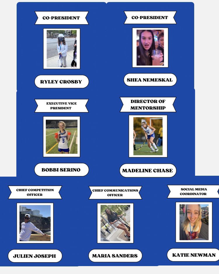 the 2022-2023 danvers deca officer team