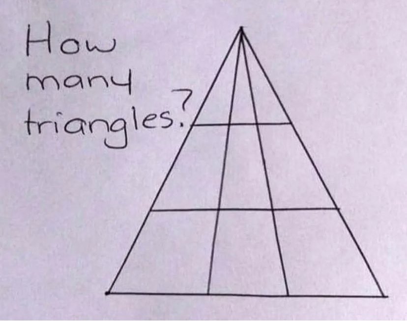 BalwearieMaths's tweet photo. An evening challenge for you…
#maths #puzzle #triangles #countthem #morethanyouthink https://t.co/Hb798ocdnF