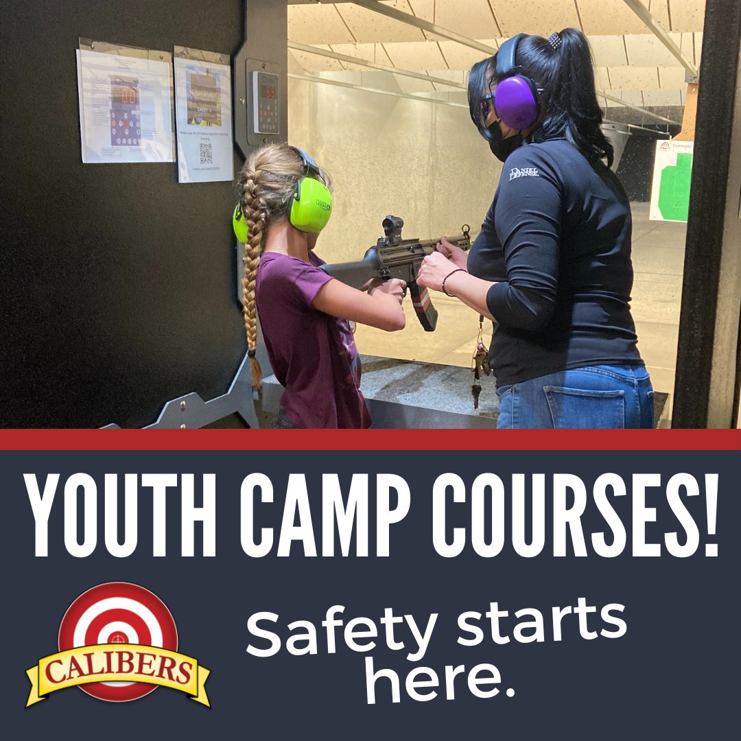 CalibersUSA's tweet image. This camp is the perfect way to teach your children the basics of firearm safety and shooting.

Our NRA-certified instructors will guide your children through the principles of firearm safety and the proper response when finding an unattended firearm. Book now!

#calibersUSA