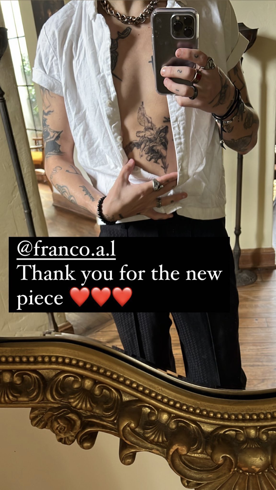 audrey🪦 fever dream on Twitter "REMINGTON HAS A NEW TATTOO IM ON THE