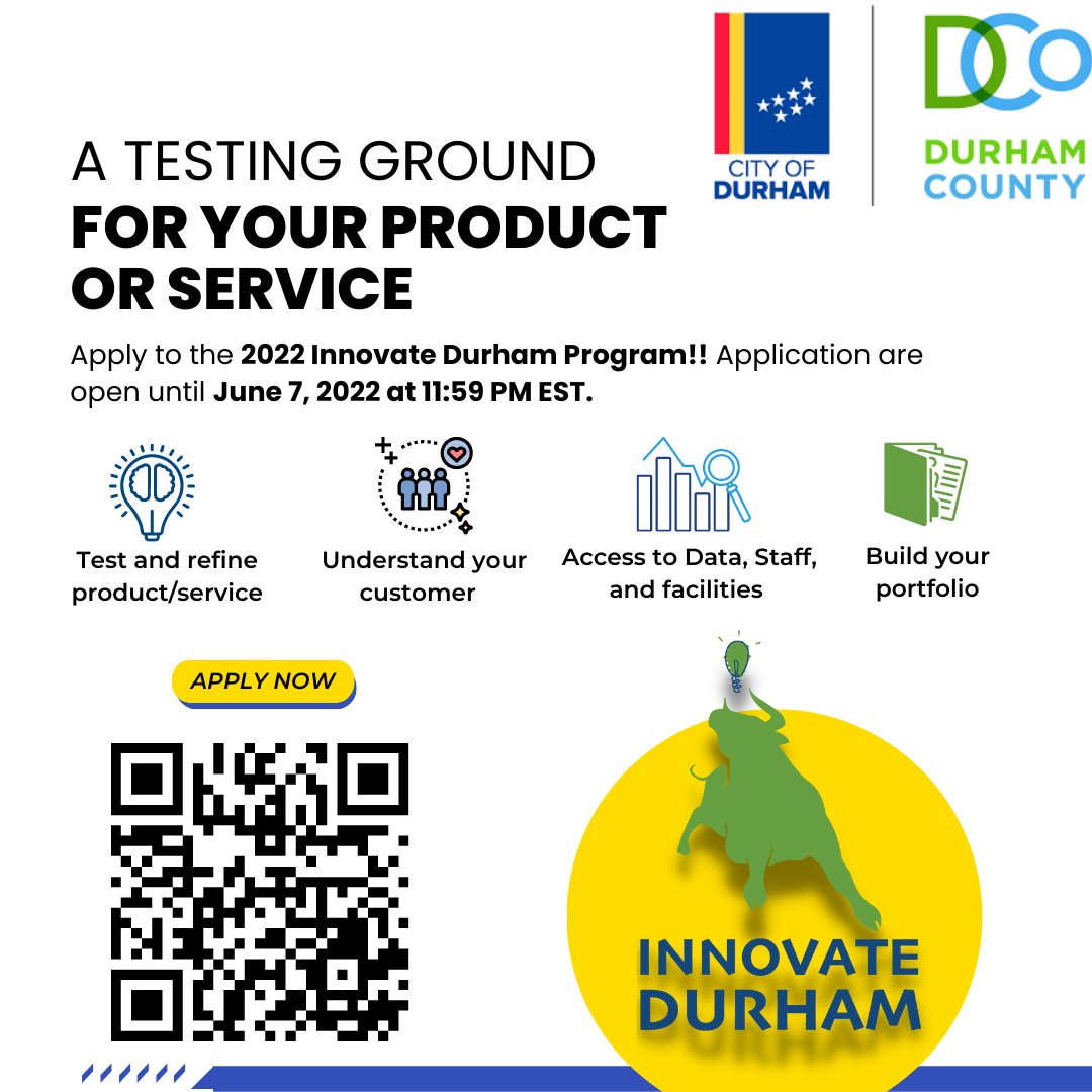 Durham County, NC on Twitter "📣DEADLINE EXTENDED to JUNE 7‼️